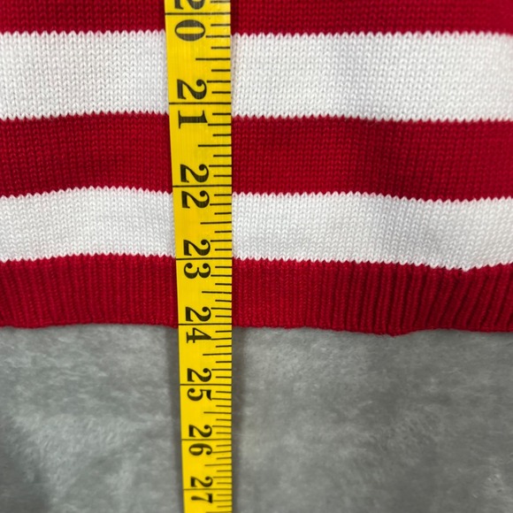 Crystal Kobe Cardigan Women's XL Blue Stars & Stripes Flag 4th‎ of July Teacher - Picture 6 of 10